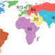 Imagen para el artículo titulado Este mapa de premios Nobel es un triste reflejo de la desigualdad